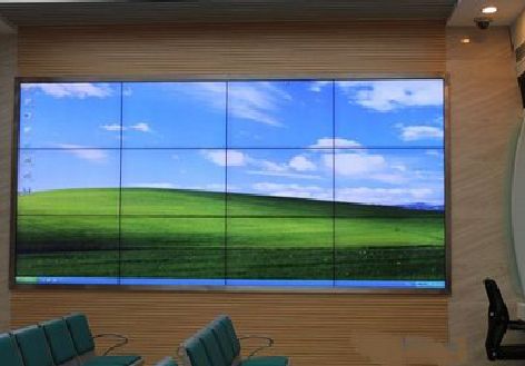 杭州液晶拼接屏的另类用法。